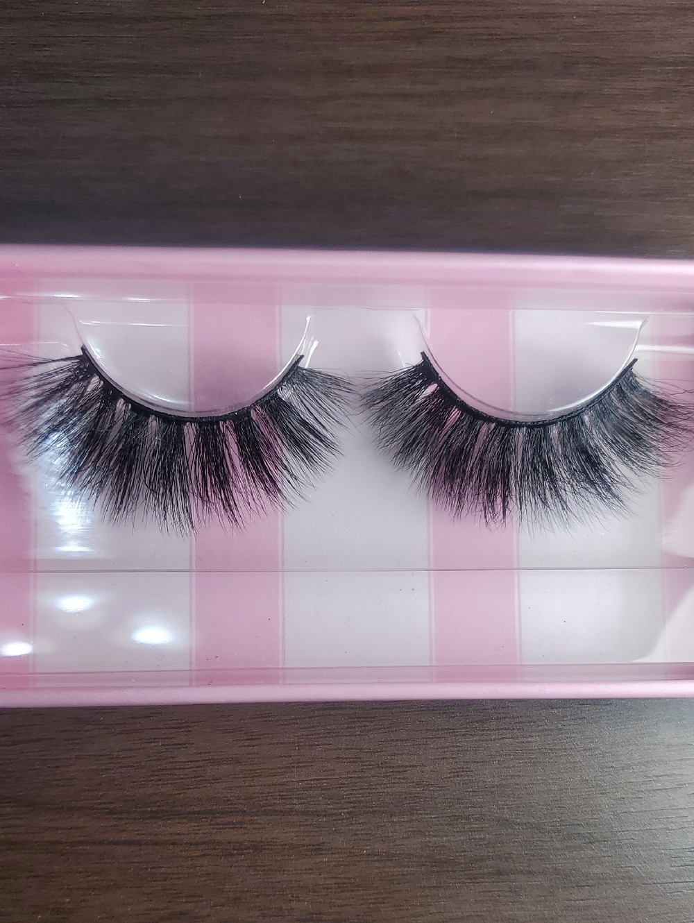 Dramatic Black Fluffy False Eyelashes - Voluminous Lash Set